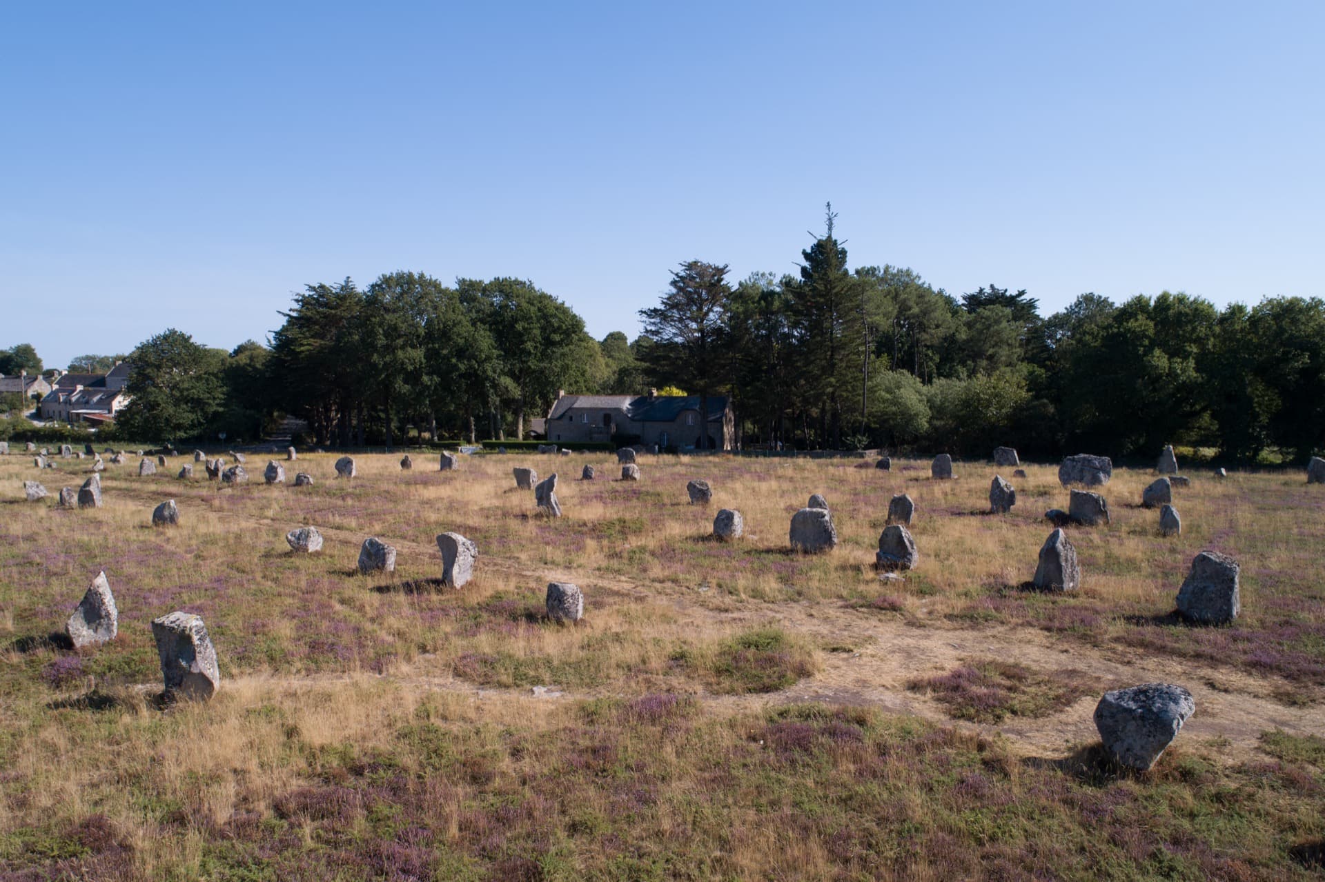 Parking du Ménec, Carnac — point de départ du Petit Train