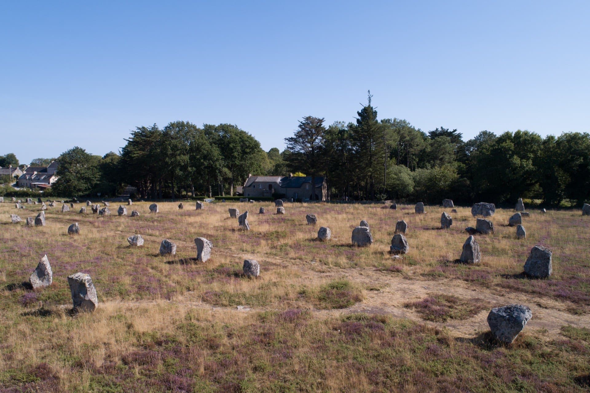 Parking du Ménec, Carnac — point de départ du Petit Train